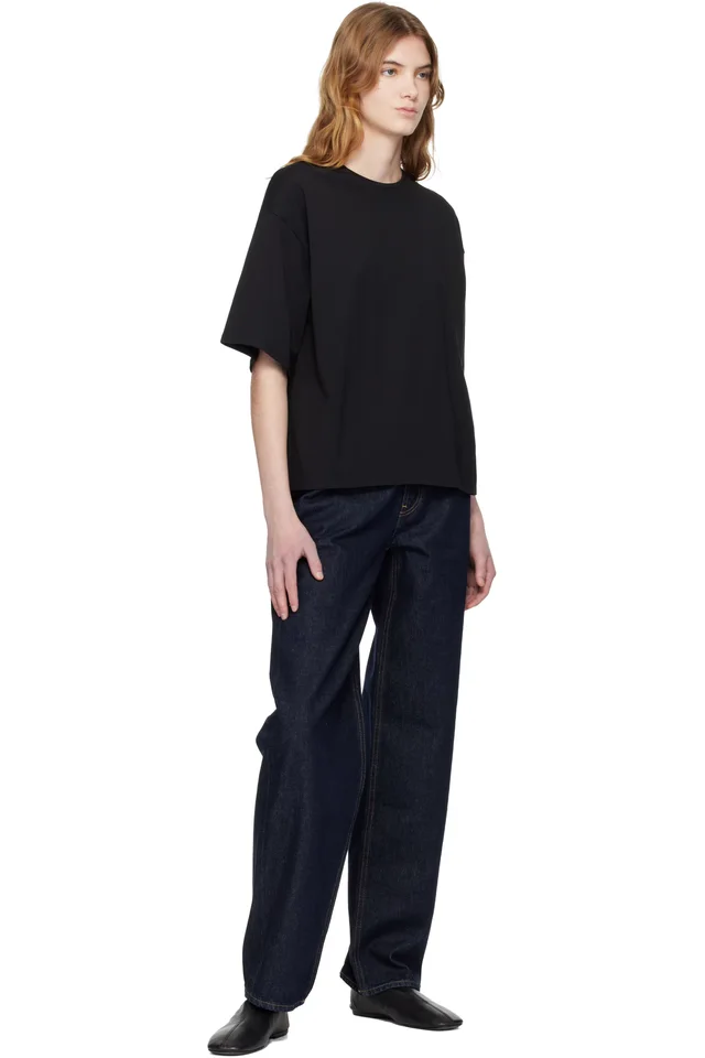Loulou de Saison Black Osis Oversized T-shirt, photo 4 of 4 from SSENSE