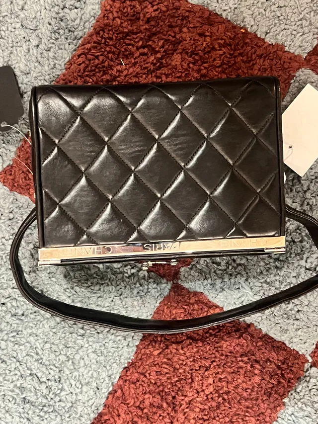 Chanel Vintage rigid Box bag in Lambskin from Luxury Promise