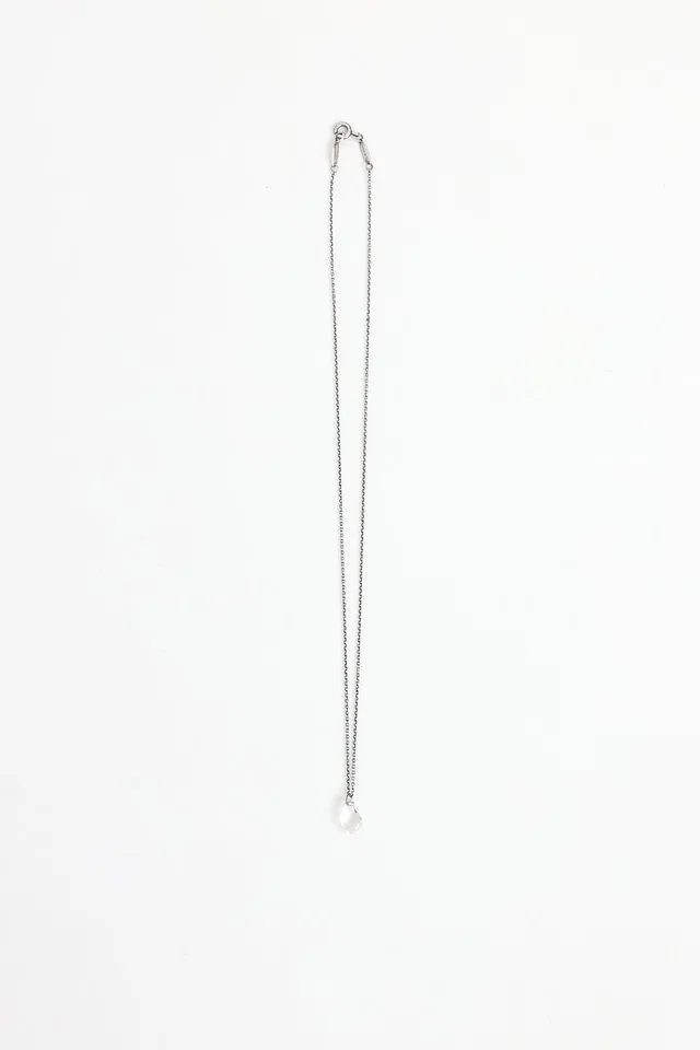 Tiffany & Co. Elsa Peretti Sterling Silver Rock Crystal Necklace in Silver from VSP Consignment