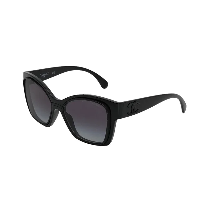 Chanel Vintage Cocomark Sunglasses Black Eyewear 90322152 in Black from Luxury Promise
