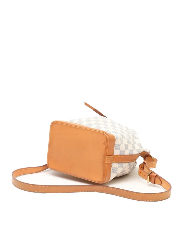 Louis Vuitton Damier Azur Noé BB Bag in Canvas from A Retro Tale, photo 4 of 13