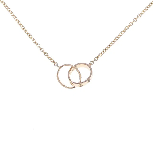 Cartier Baby Love 750 Pink Gold Necklace in Pink from LuxUness