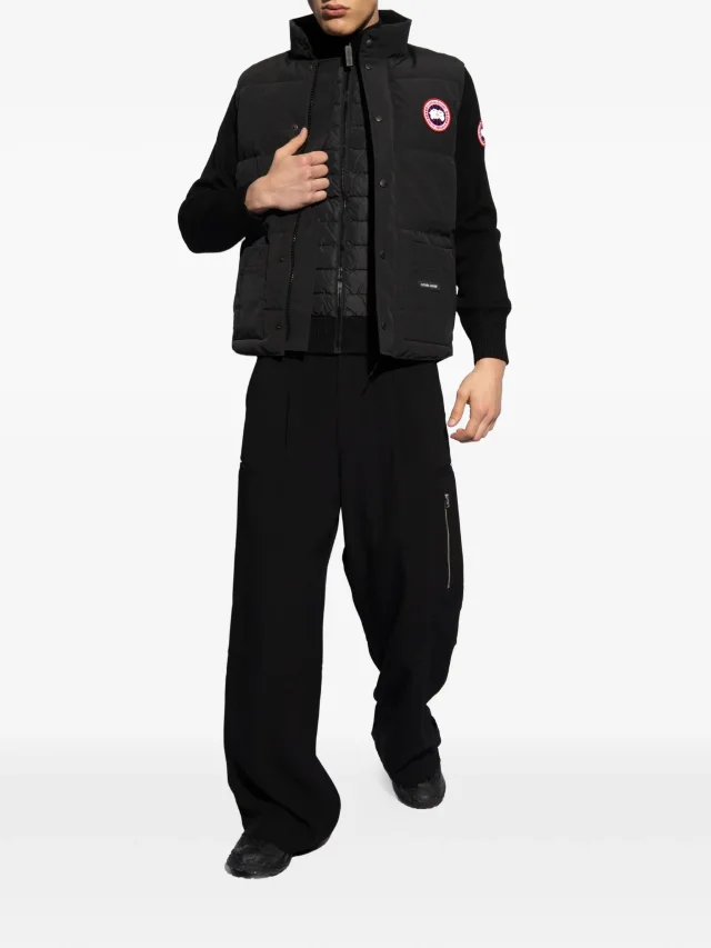Canada Goose Hybridge quilted-front sweater, photo 2 of 2 from FARFETCH