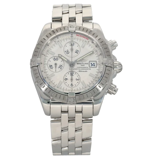 Breitling Chronomat Evolution A13356 44mm Stainless Steel Watch from H&T