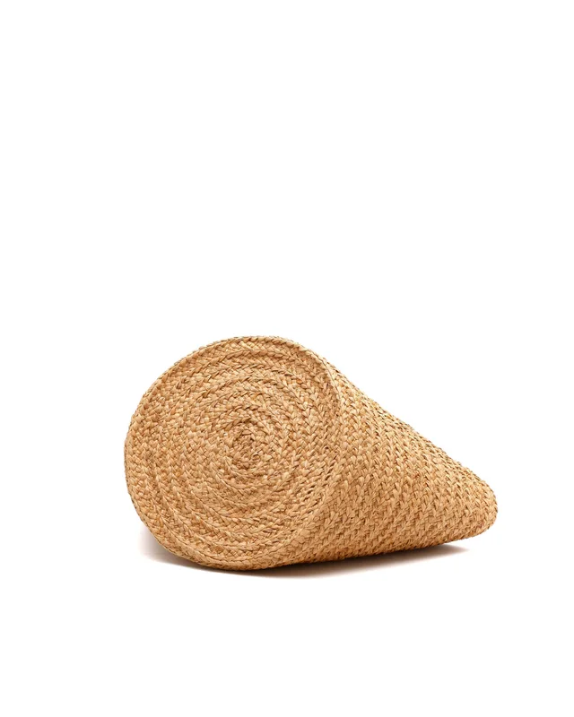 Saint Laurent Panier Raffia Tote Bag in Raffia from A Retro Tale, photo 5 of 8