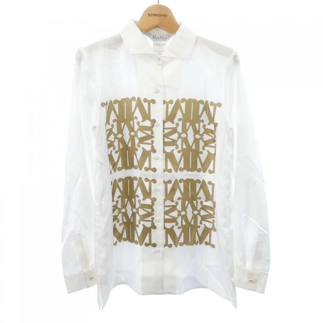 Max Mara Shirt White in White from The Reluxe