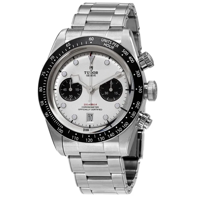 Tudor Black Bay Chrono Chronograph Automatic Chronometer Mens Watch M79360N-0002 in silver|black|gray from Jomashop.com