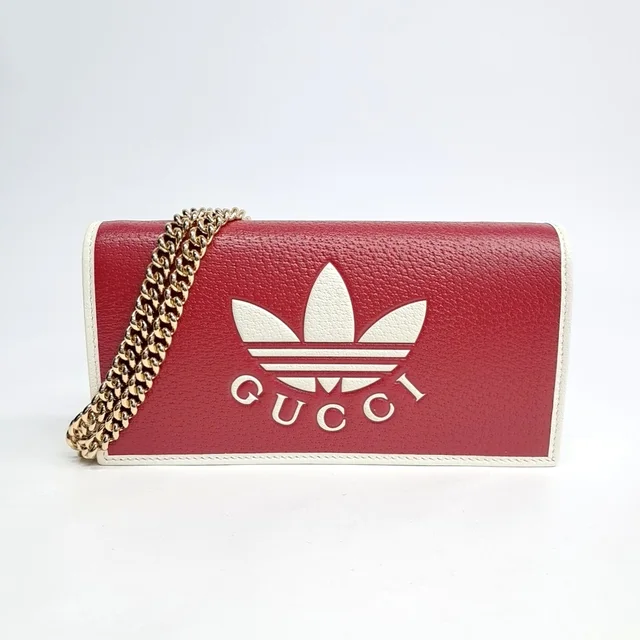 Gucci x Adidas chain card wallet (621892) from GUGUS