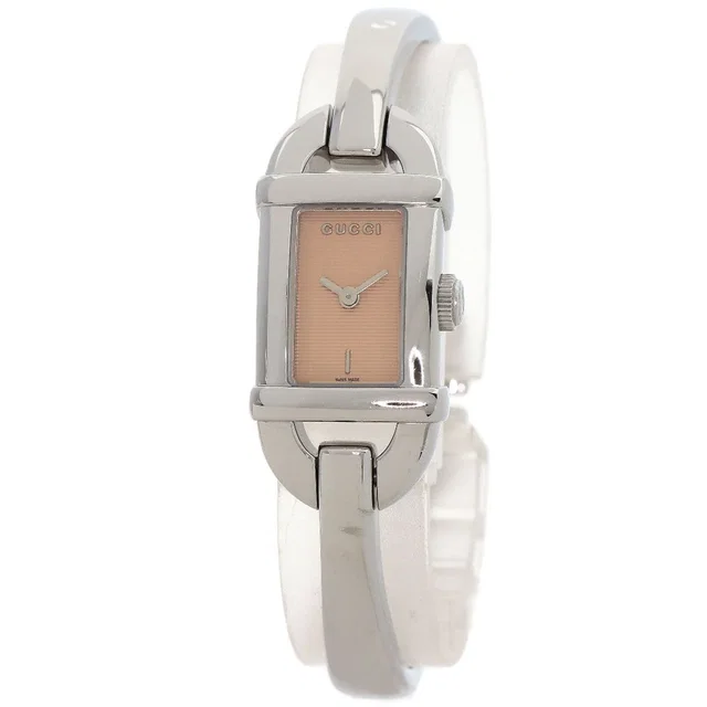 Gucci Square Face Watch SS from The Reluxe