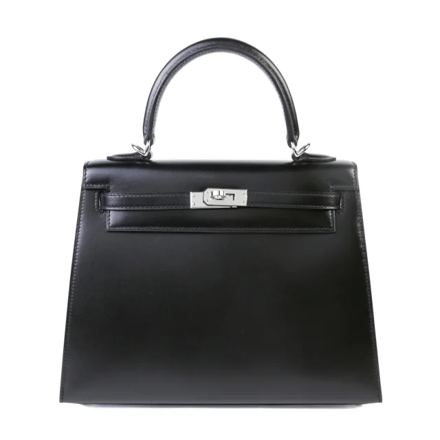 Hermès Kelly 25 Sellier Noir (89) from Ginza Xiaoma
