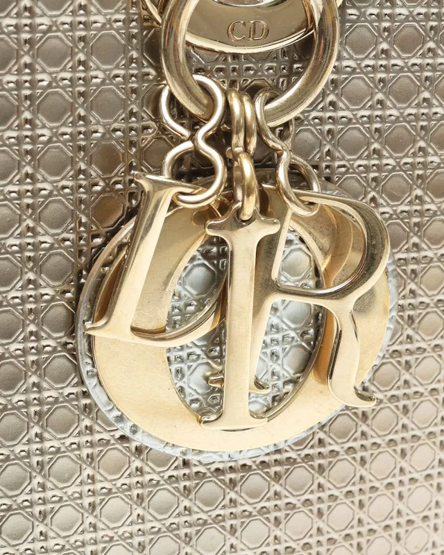 Medium Cannage Lady Dior Bag in Leather from A Retro Tale, photo 6 of 13