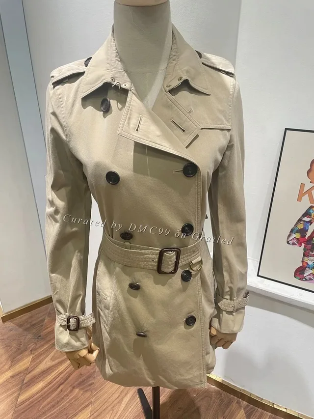 Burberry Classic Beige Trench Coat from Grailed