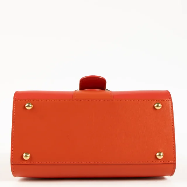 Delvaux Corail Box Calf Camaieux Brillant Mini Bag in Box leather from Labellov, photo 4 of 5