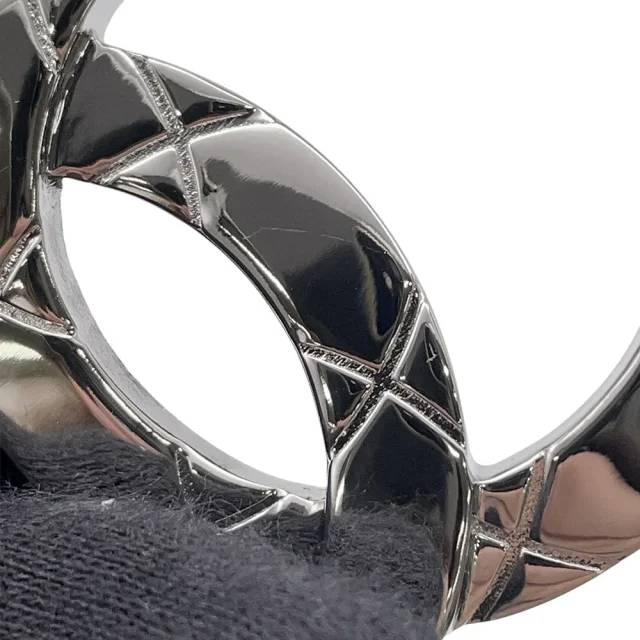 Chanel CC Logo Belt BlackAAA811 Lambskin Metal Size 75/30 in Lambskin from GALLERY RARE, photo 8 of 12