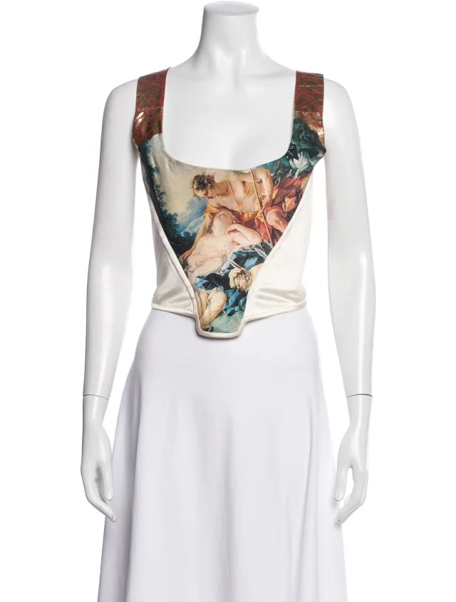 Vivienne Westwood Vintage 1990 'Portrait' Corset Top from The RealReal