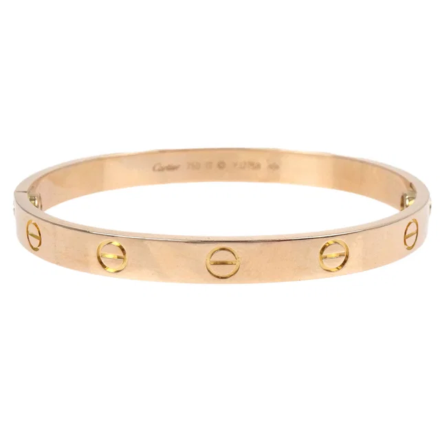 Cartier Love Bracelet Bangle 750 #17 Jewelry from AMORE Vintage Tokyo