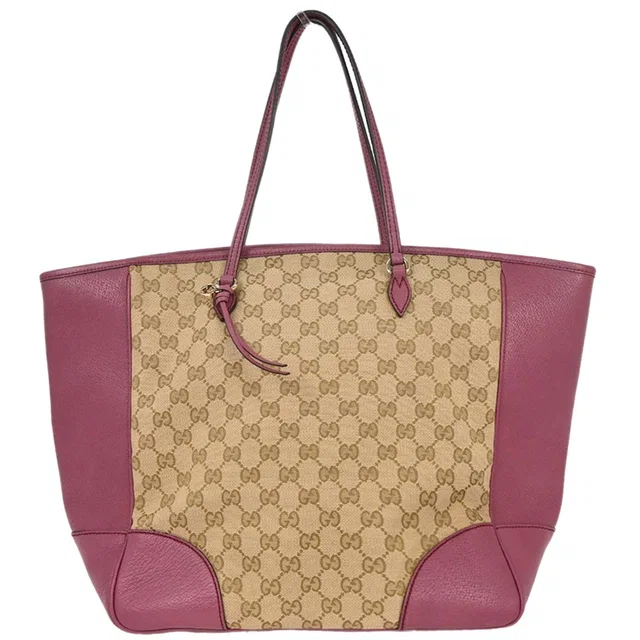 Gucci Beige Canvas Tote Handbag in Beige Canvas from AMORE Vintage Tokyo