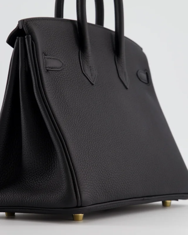 Hermès Birkin 25 Retourne Bag in Black Togo leather from Sellier, photo 13 of 23