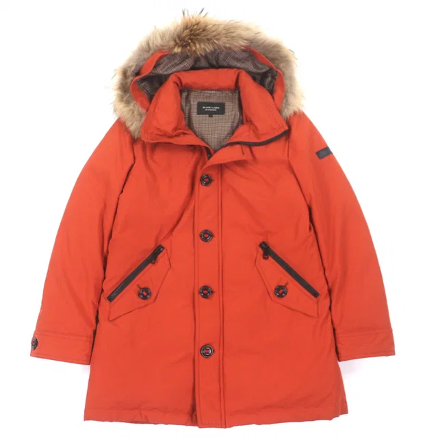 Burberry Black Label Polyester Down Jacket in Black Leather from LuxUness