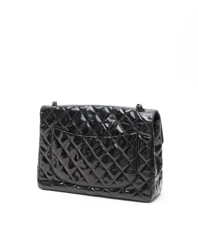 Chanel Jumbo Patent Single Flap Bag in Patent leather from A Retro Tale, photo 3 of 14
