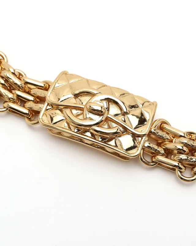Chanel Flap Bag Charm Choker from A Retro Tale, photo 4 of 5
