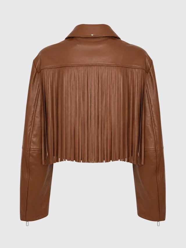 Sportmax Fringed Cropped Jacket, photo 2 of 4 from SENSER