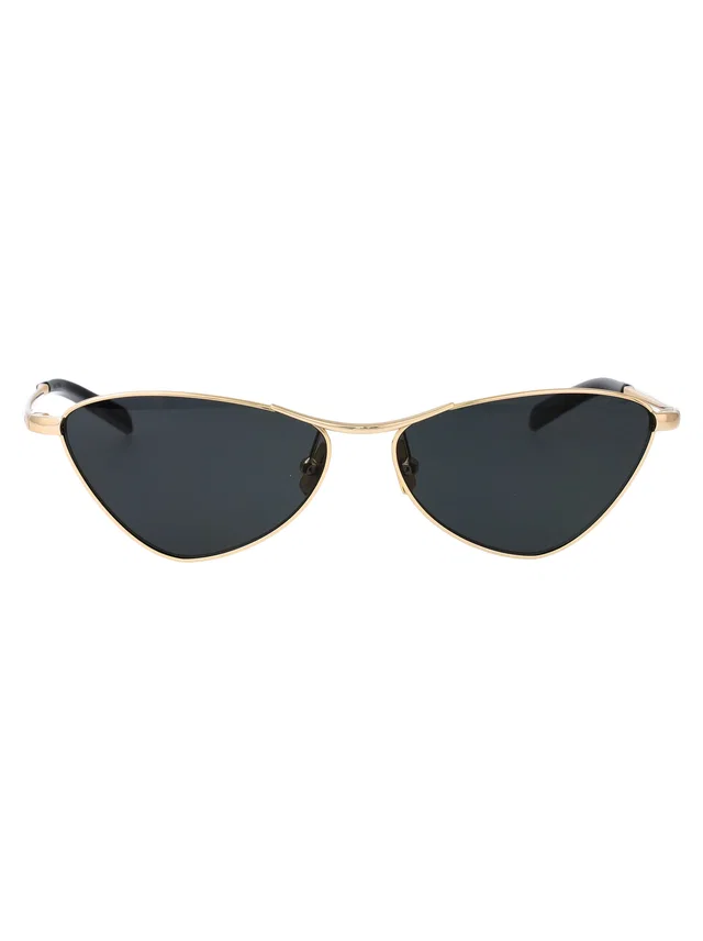 Saint Laurent Sl830 Sunglasses — Gold Metal in Gold from HEWI