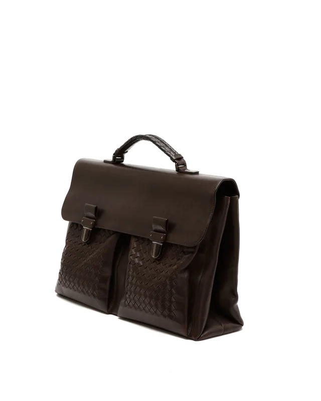 Bottega Veneta Intrecciato Business Bag in Woven leather from A Retro Tale, photo 3 of 8