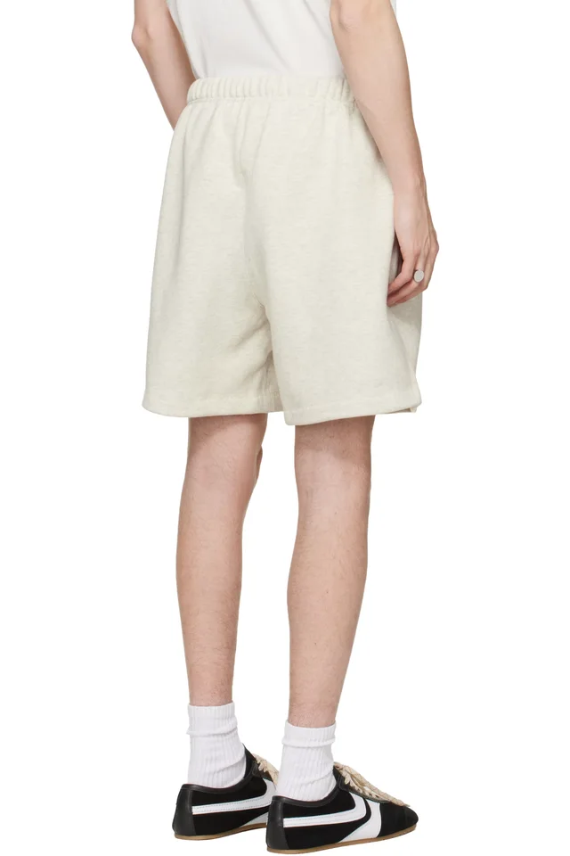 Fear of God ESSENTIALS Gray Signature Classic Shorts, photo 3 of 4 from SSENSE
