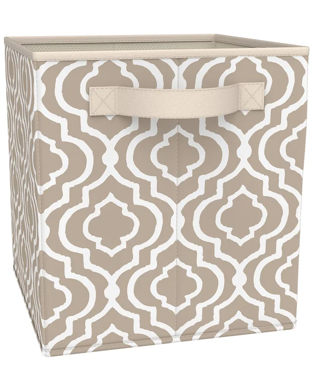 ClosetMaid Cubeicals Iron Gate Print Fabric Drawer, image 1 of 1 from Rue La La