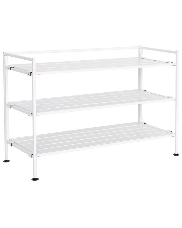Seville Classics 3-Tier Stackable Metal Slat 12-Pair Shoe Rack for, image 1 of 1 from Rue La La
