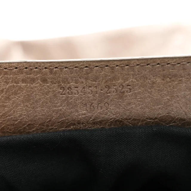 Balenciaga Agneau Giant 12 Rose Gold Hardware Work Gris Poivre in Grey Lambskin from FASHIONPHILE, photo 8 of 14