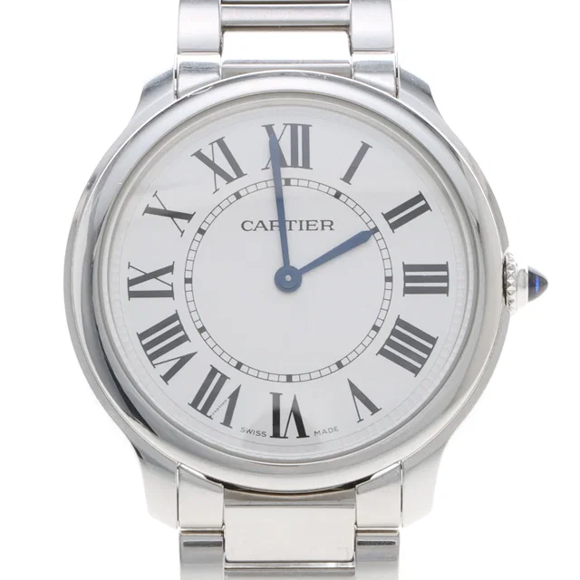 Cartier 까르띠에 롱드 머스트 스틸 시계 (WSRN0034) from GUGUS