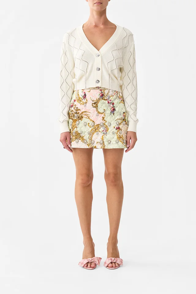Camilla eBoutique CROPPED KNIT CARDIGAN THE QUEENS QUARTERS from CAMILLA, photo 1 of 1