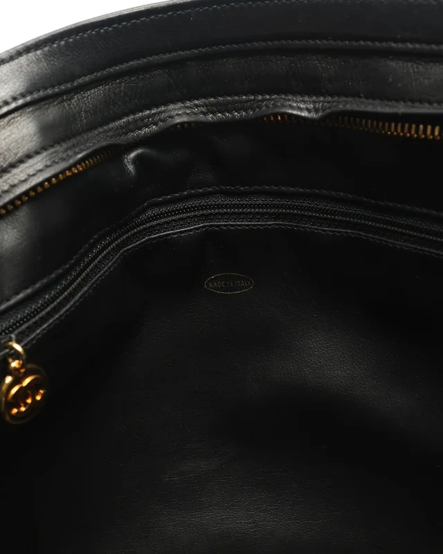 Chanel Triple CC Chain Tote Bag in Leather from A Retro Tale, photo 9 of 11