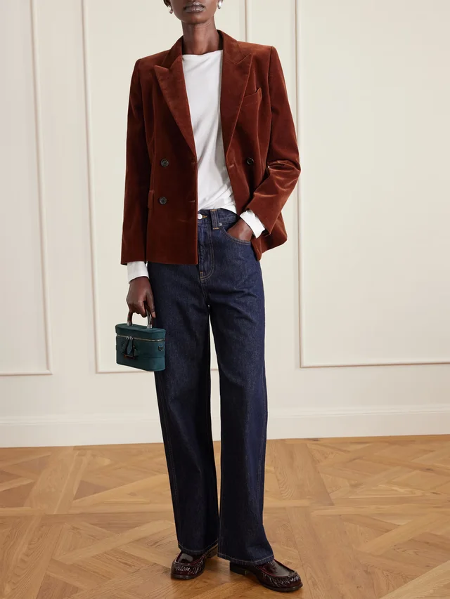 ROGER VIVIER Belle Vivier Vanity mini buckled suede clutch in Green, photo 2 of 2 from NET-A-PORTER (Canada)