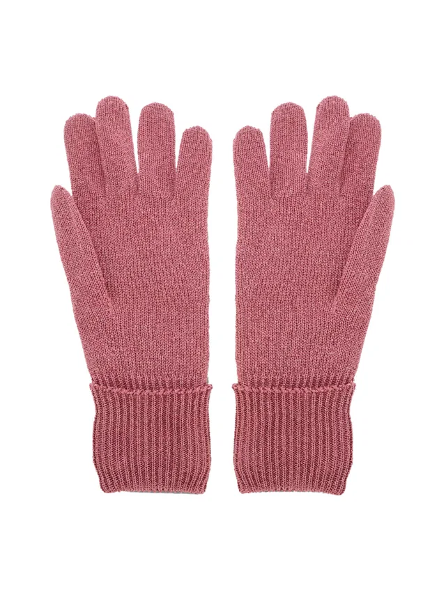 Gucci Gg Monogram Lurex Gloves — Pink Viscose in Pink Cashmere from HEWI