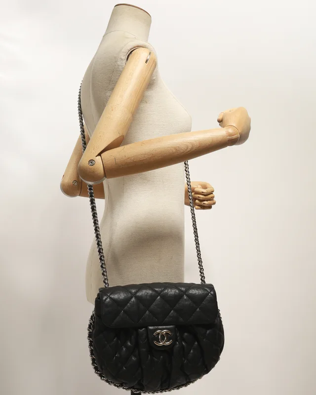 Chanel Large Chain Around Bag in Leather from A Retro Tale, photo 10 of 10
