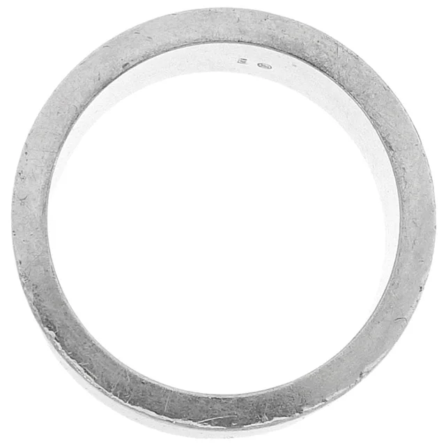 Gucci 925 Logo Ring #54 Silver in Silver from VINTAGE QOO TOKYO, photo 2 of 2