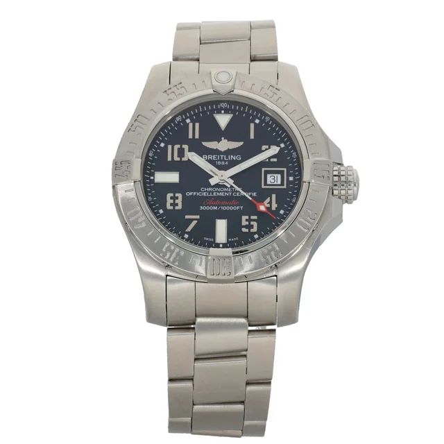 Breitling Avenger II Seawolf A17331 45mm Stainless Steel Watch from H&T