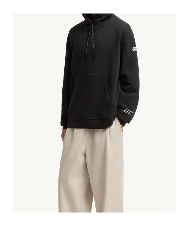 Moncler x Fragment Logo Cotton Hoodie, photo 3 of 7 from SENSER