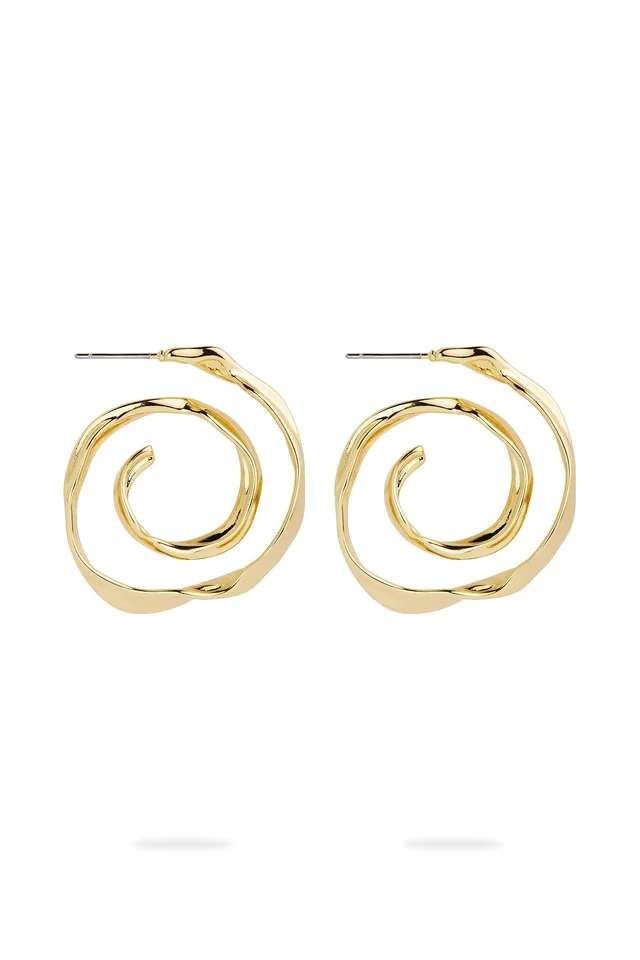 AJE Zoey Spiral Stud in Metallic from Aje, photo 1 of 1