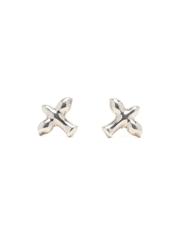 Tiffany & Co. Elsa Peretti Bird Silver Earrings in Silver from A Retro Tale