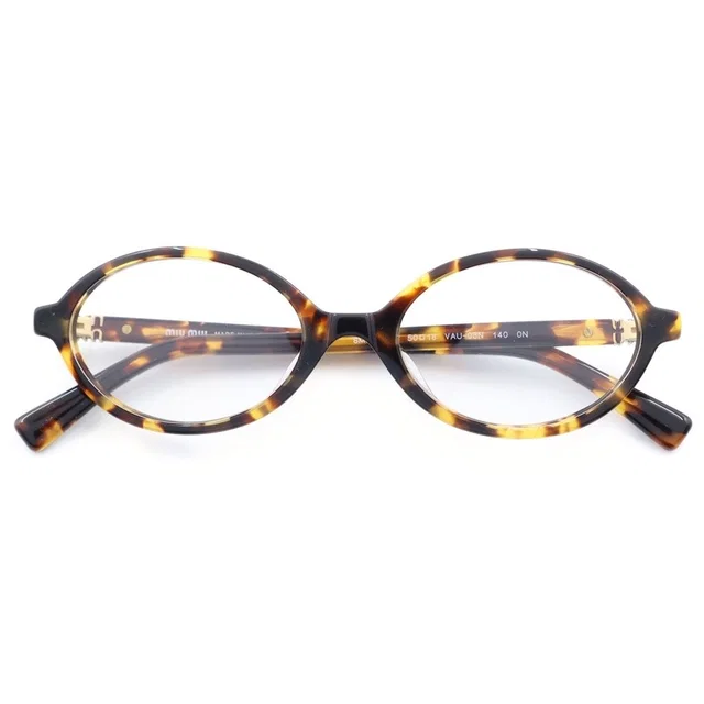 Miu Miu Regard Sunglasses Eyewear Brown Frame Clear Lens in Brown from The Reluxe
