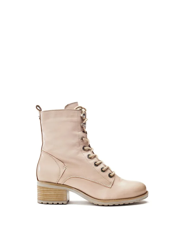 Moda In Pelle Bezzy W Faux-Fur Trim Boots Neutral in Beige from Fenwick, photo 1 of 1