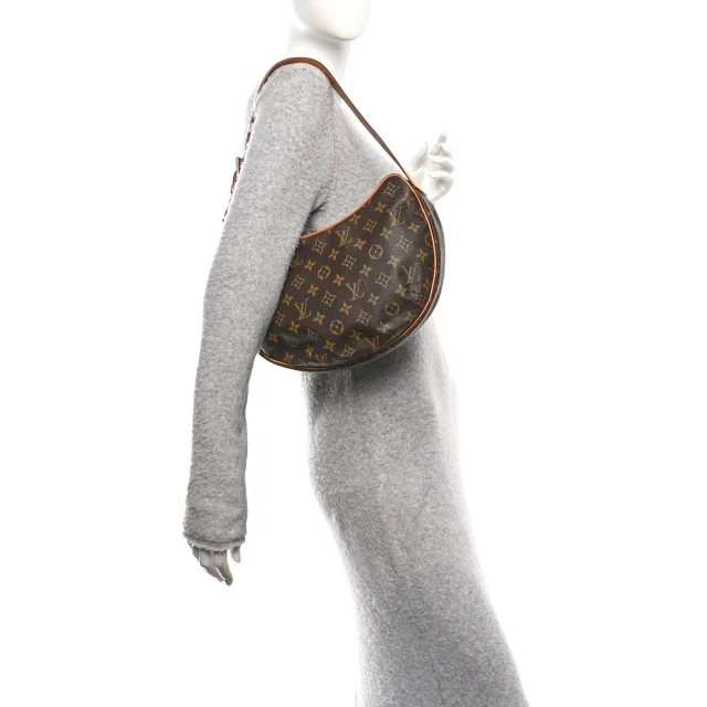 Louis Vuitton Monogram Croissant MM in Canvas from FASHIONPHILE, photo 2 of 10