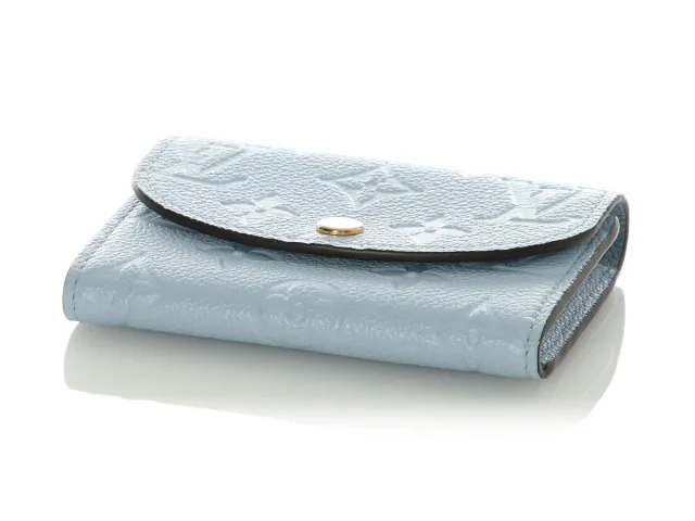 Louis Vuitton Bleu Nuage Monogram Empreinte Rosalie Coin Purse in Blue Caviar leather from Ann's Fabulous Finds, photo 5 of 8