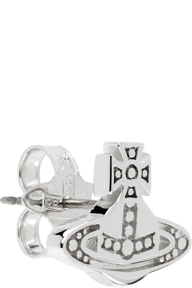 Vivienne Westwood Marinetta Stud Single Earring, photo 2 of 3 from SSENSE