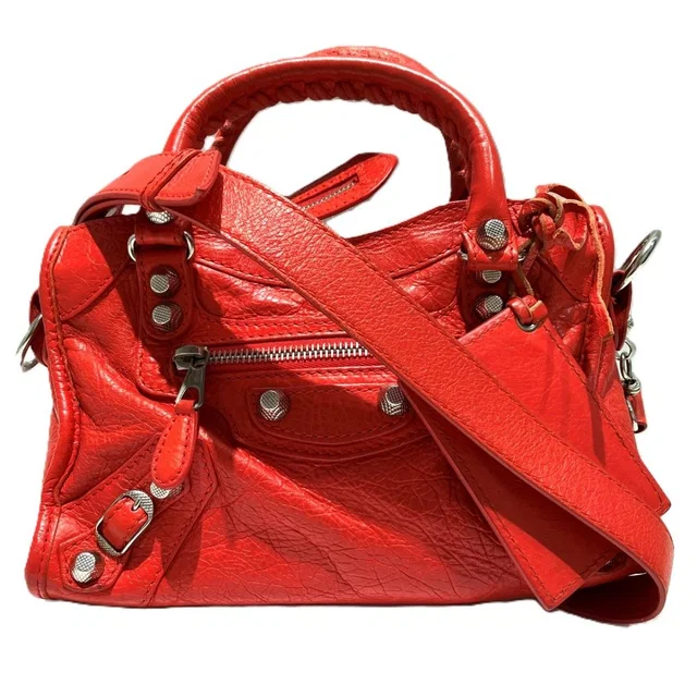Balenciaga The City Leather Handbag in Leather from LuxUness