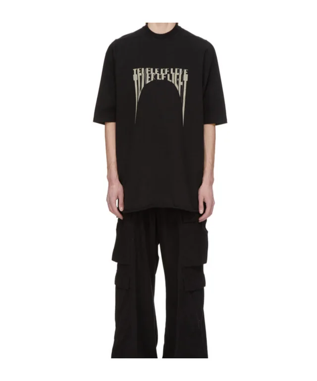 Rick Owens Drkshdw graphic-print T-shirt, photo 3 of 5 from SENSER